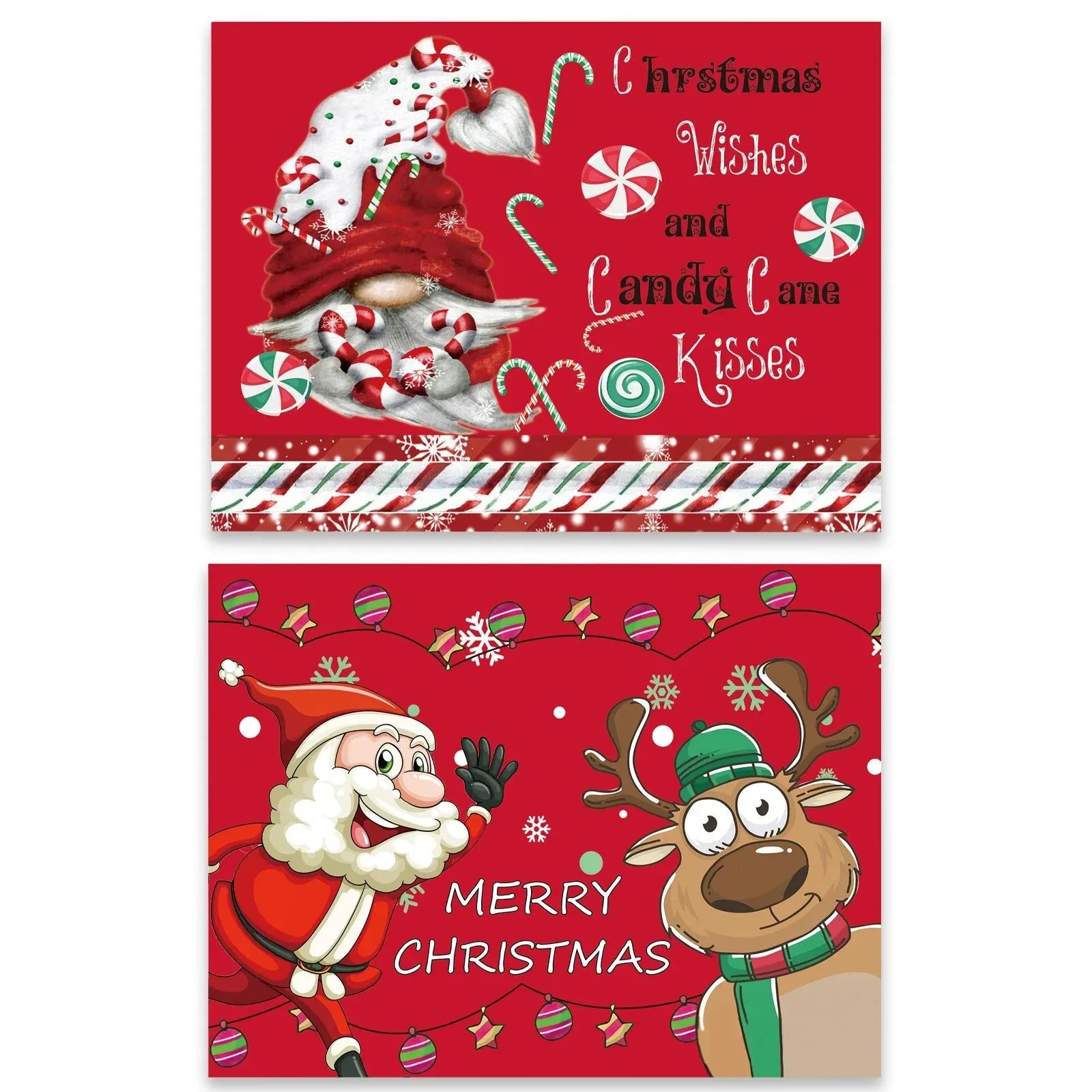 Christmas Decoration Cartoon Antifouling Insulation Placemat - Bellarte Enchanté Christmas Decoration Cartoon Antifouling Insulation Placemat